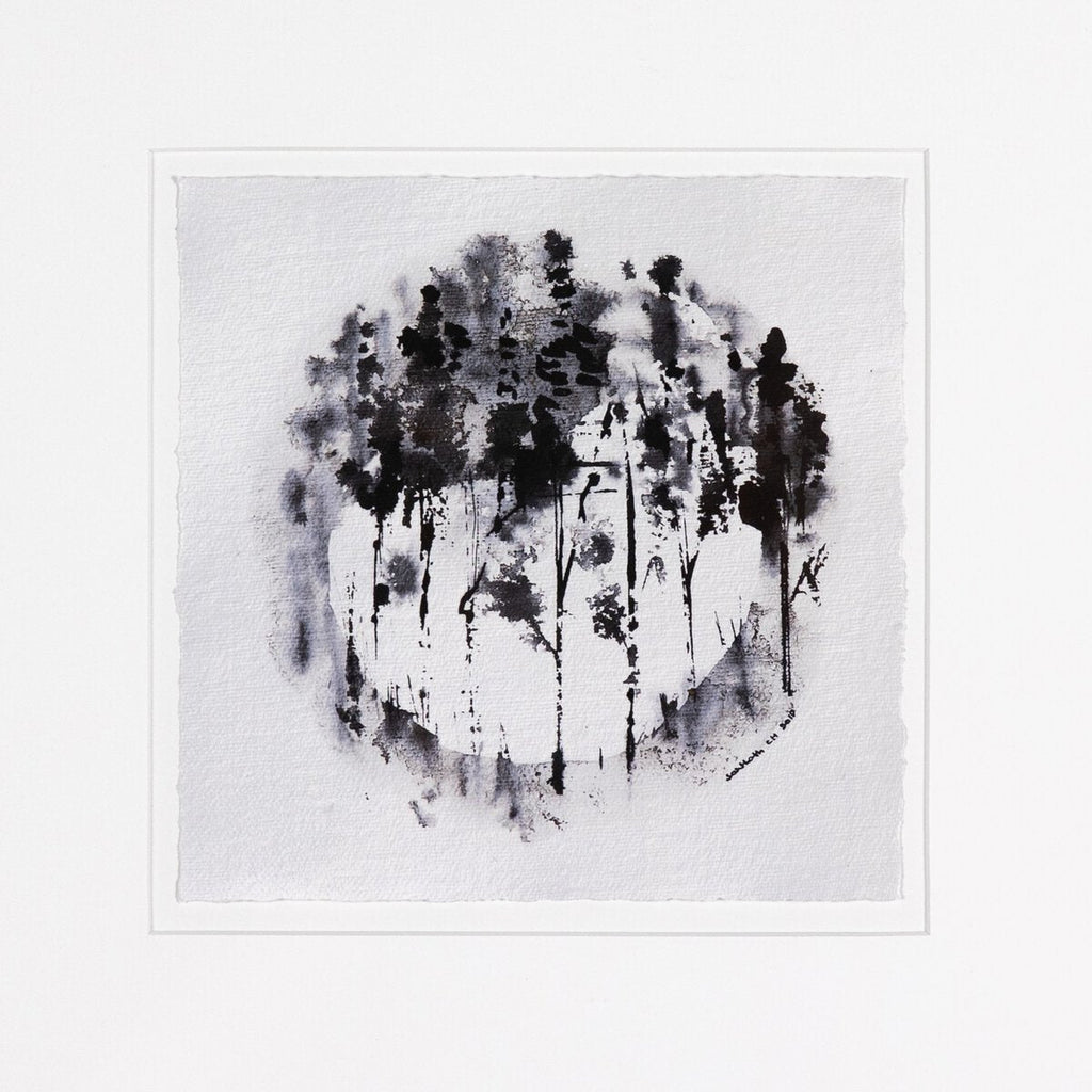 Cercle d'arbres