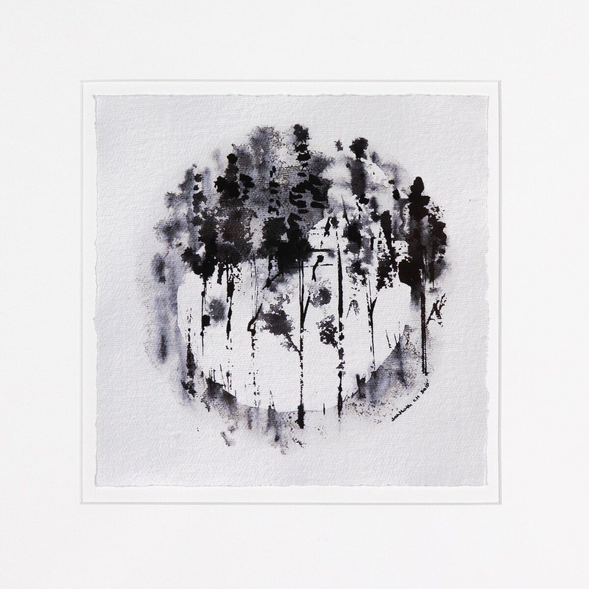 Cercle d'arbres
