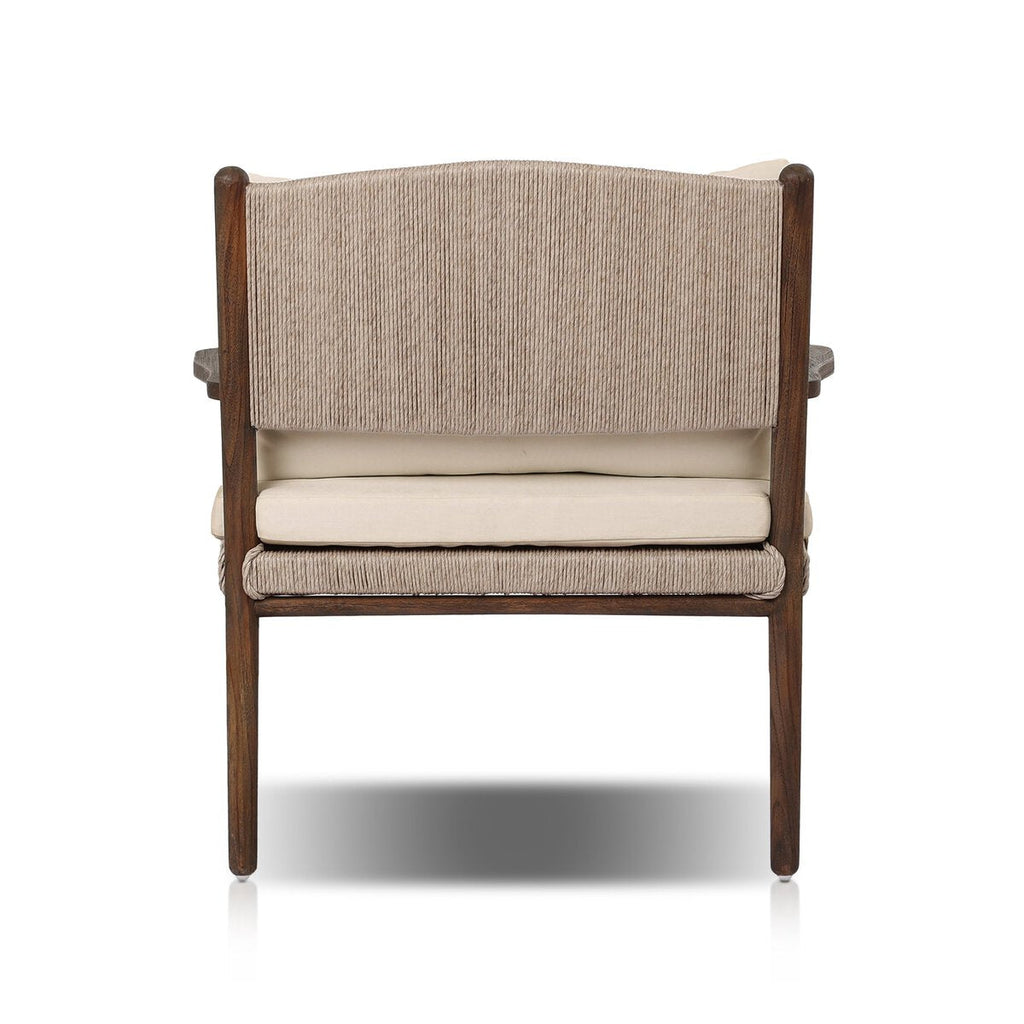 Chaise longue d'extérieur en teck Bayside