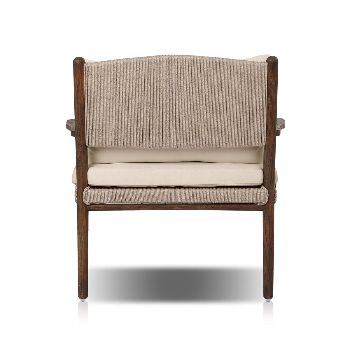 Chaise longue d'extérieur en teck Bayside