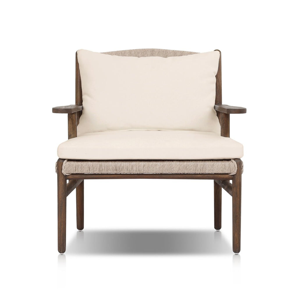 Chaise longue d'extérieur en teck Bayside