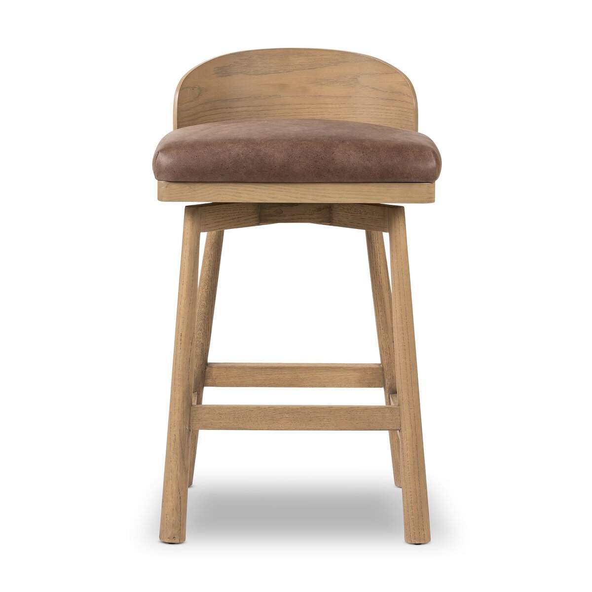 Tabouret de cuisine pivotant en bois flotté