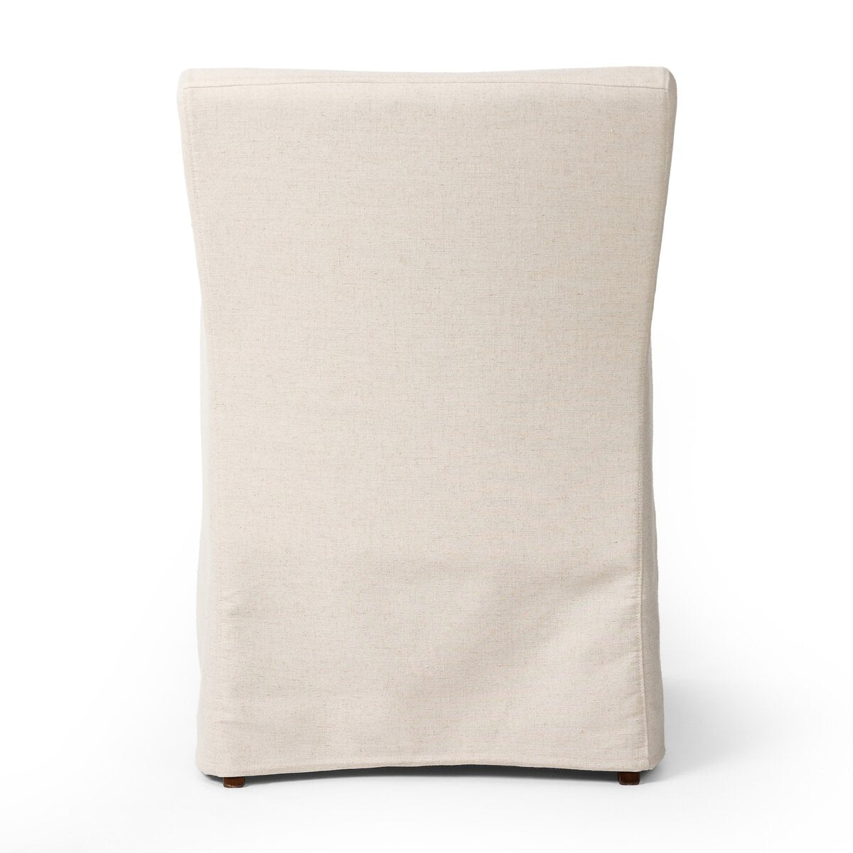 Fauteuil de salle à manger recouvert de tissu Lita