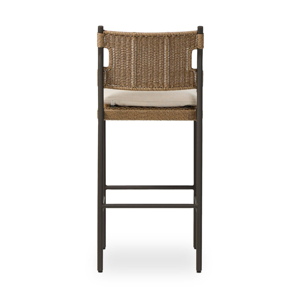 Tabouret de patio tissé Ridge