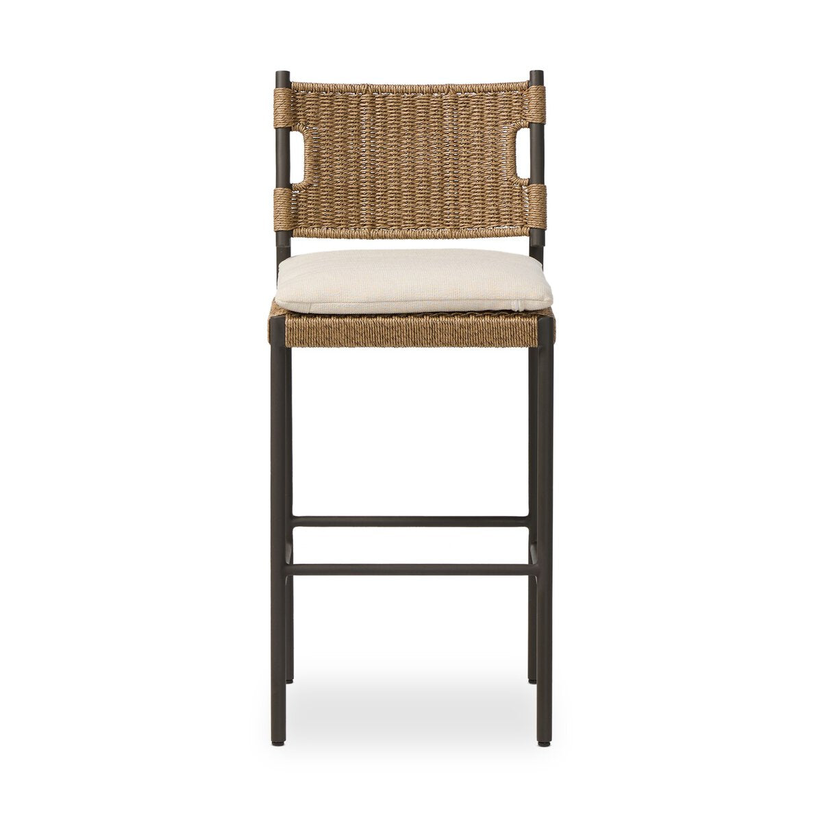 Tabouret de patio tissé Ridge