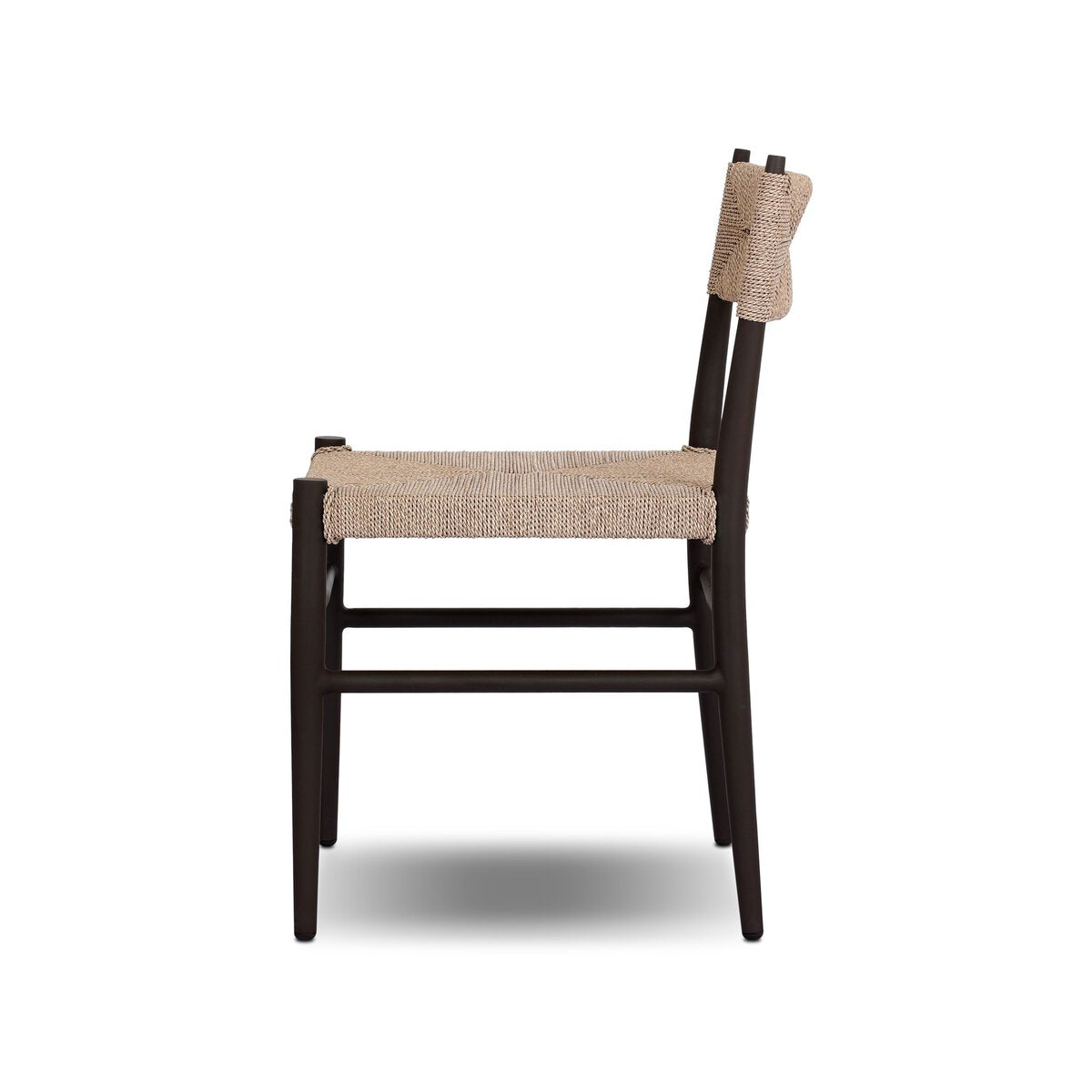 Chaise de salle à manger d'extérieur Lyle