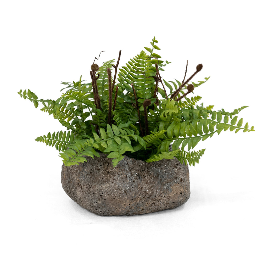 Jardinière en pierre de lave Kai