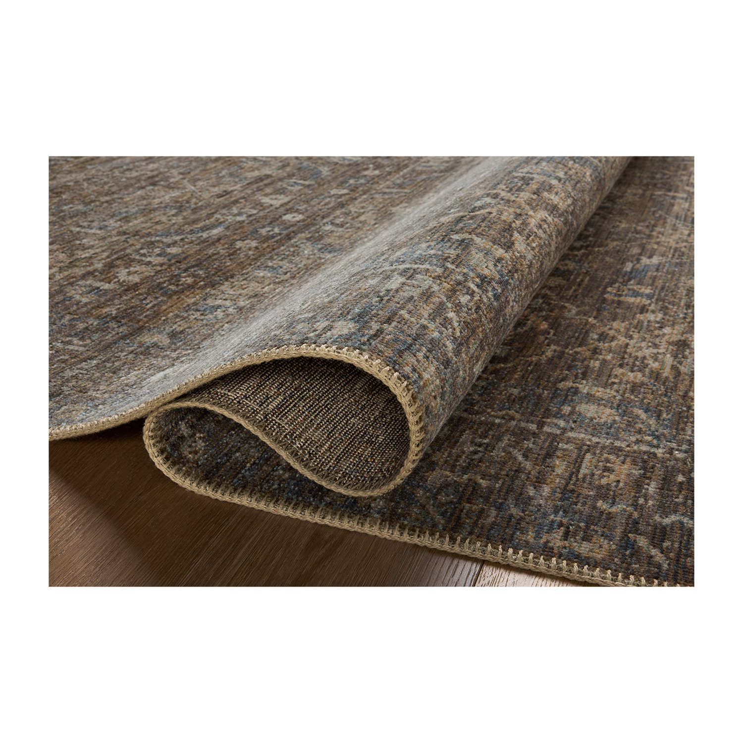 Heritage - Tapis Lagon / Tabac