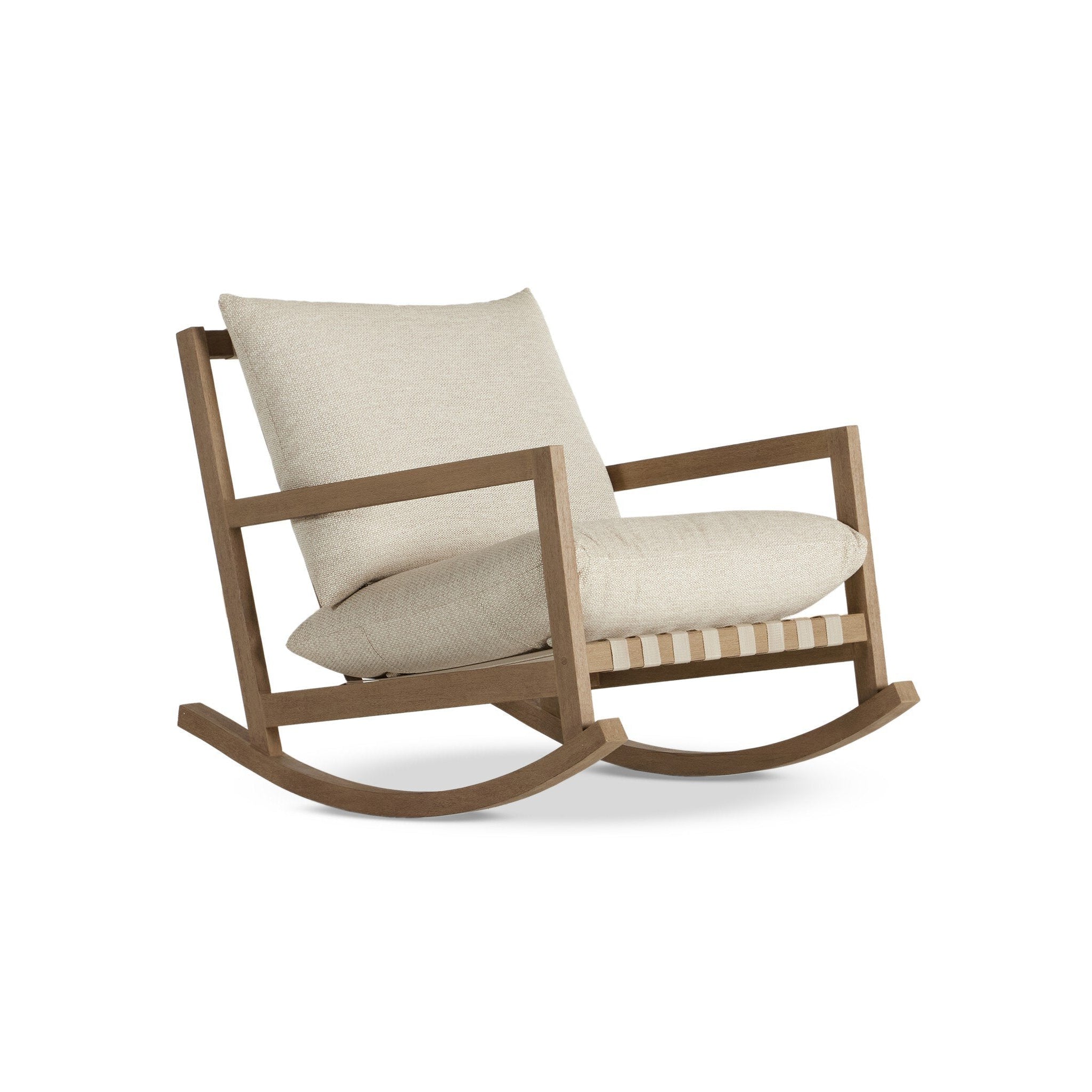 Chaise à bascule d'extérieur Nate