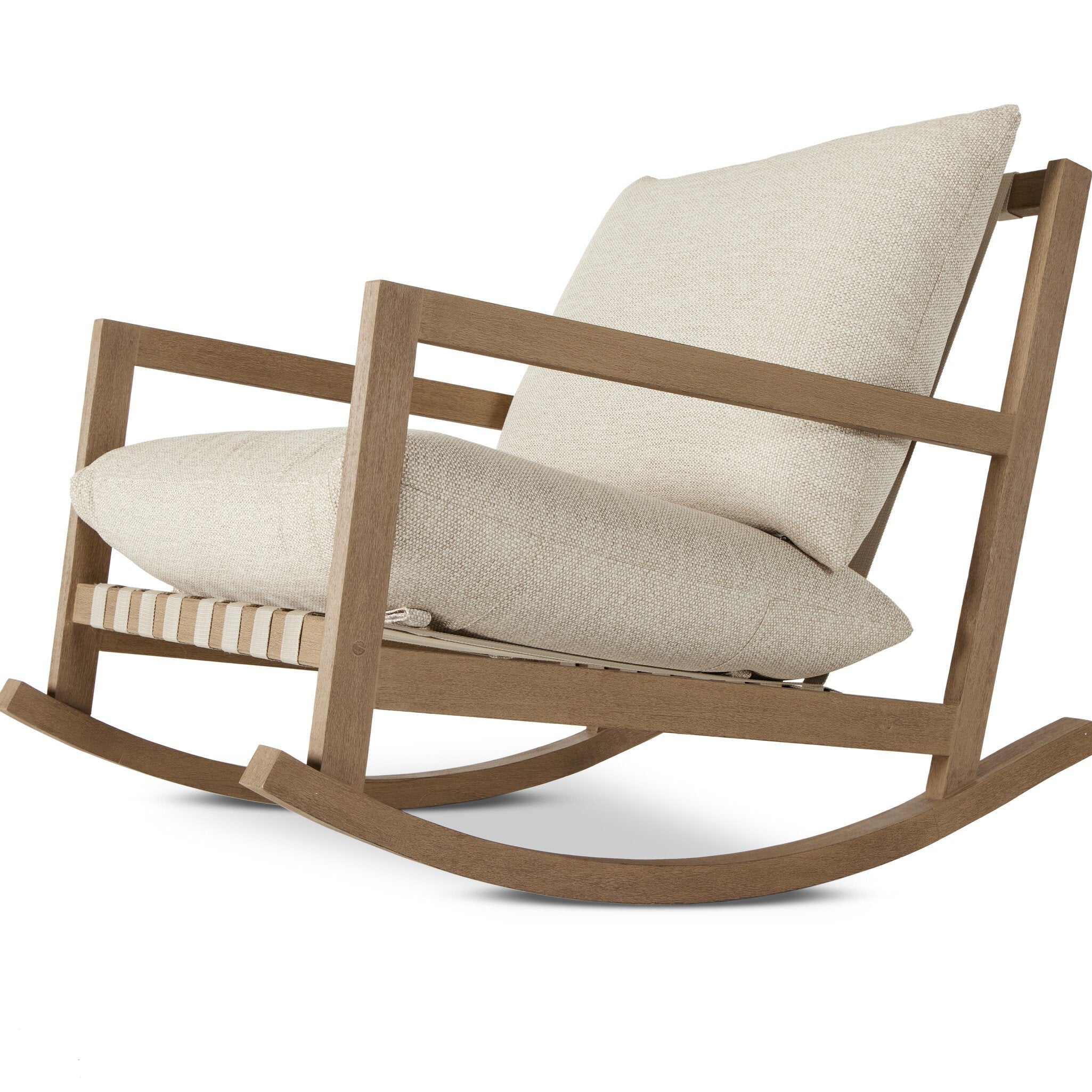 Chaise à bascule d'extérieur Nate