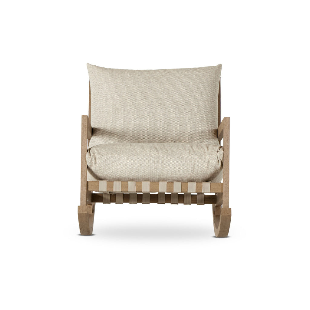 Chaise à bascule d'extérieur Nate