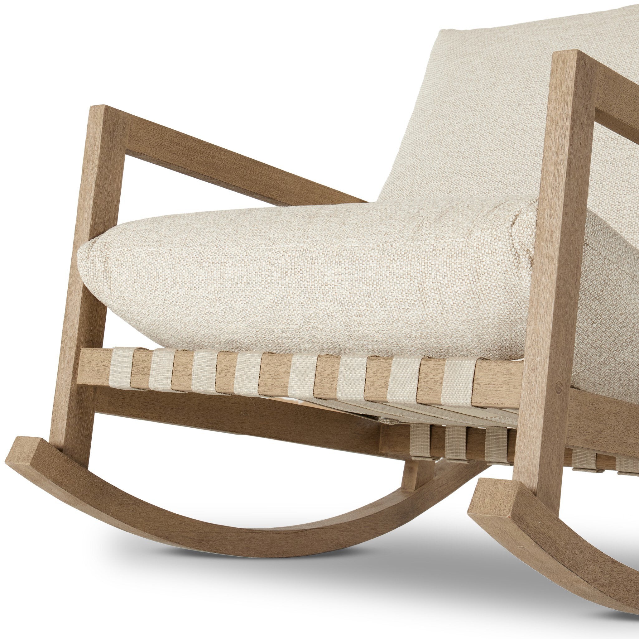 Chaise à bascule d'extérieur Nate