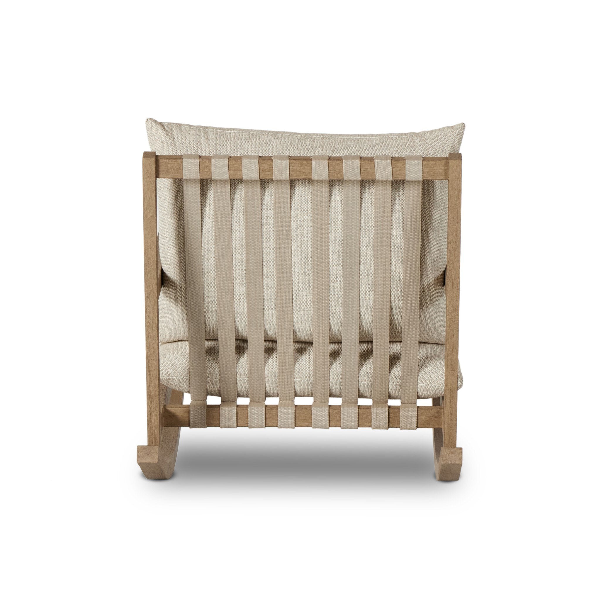 Chaise à bascule d'extérieur Nate