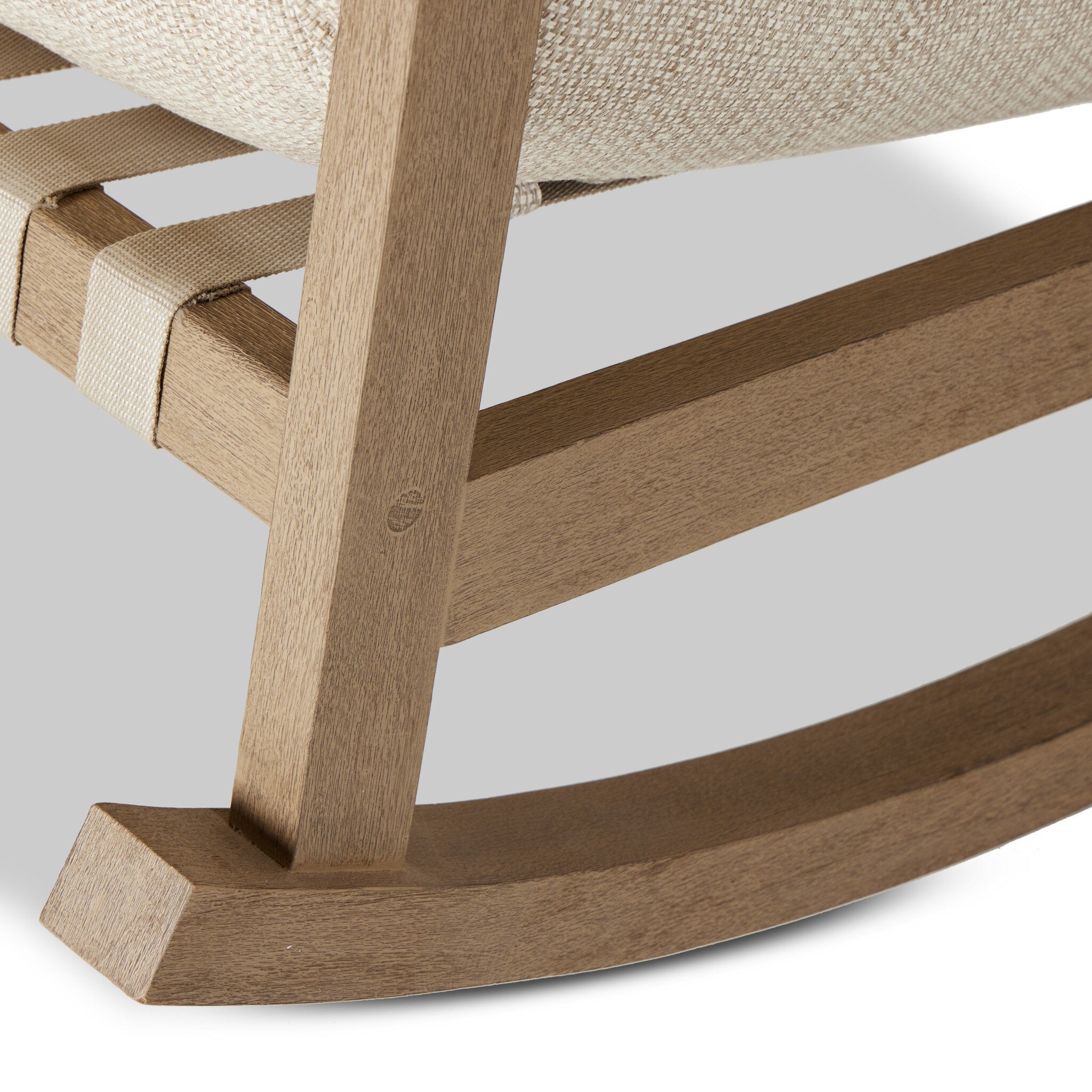 Chaise à bascule d'extérieur Nate