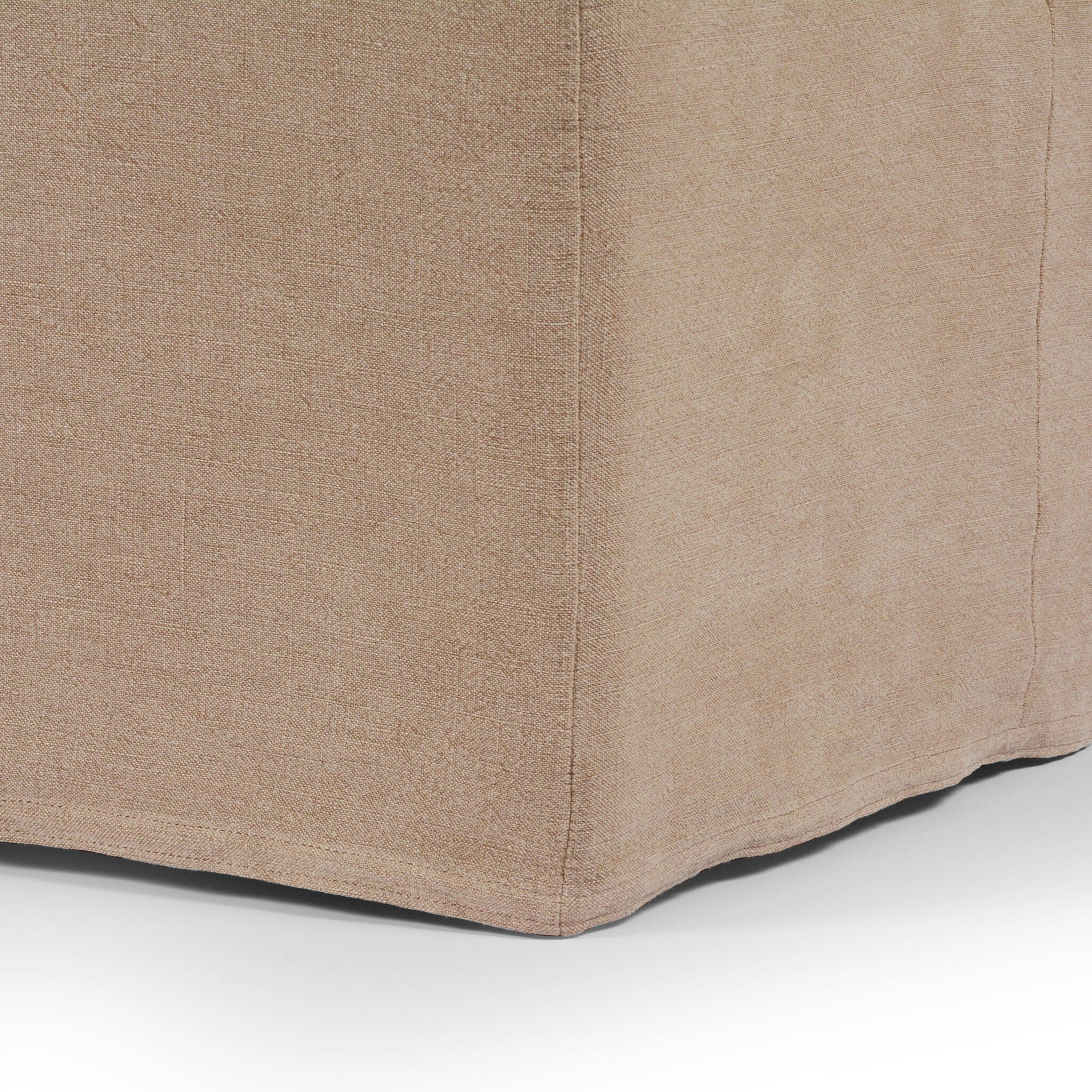 Banc de salle à manger avec housse en Neem