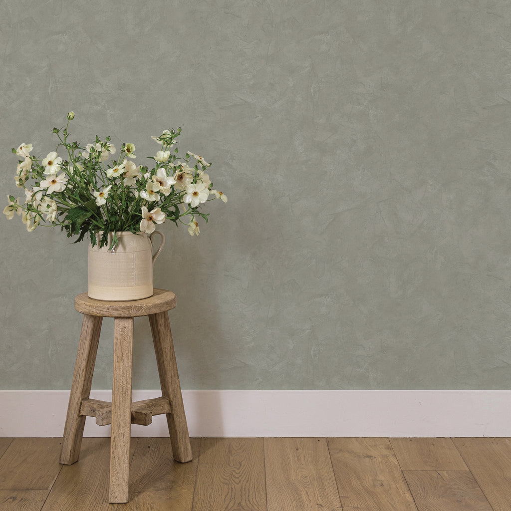 Papier peint imitation argile romaine