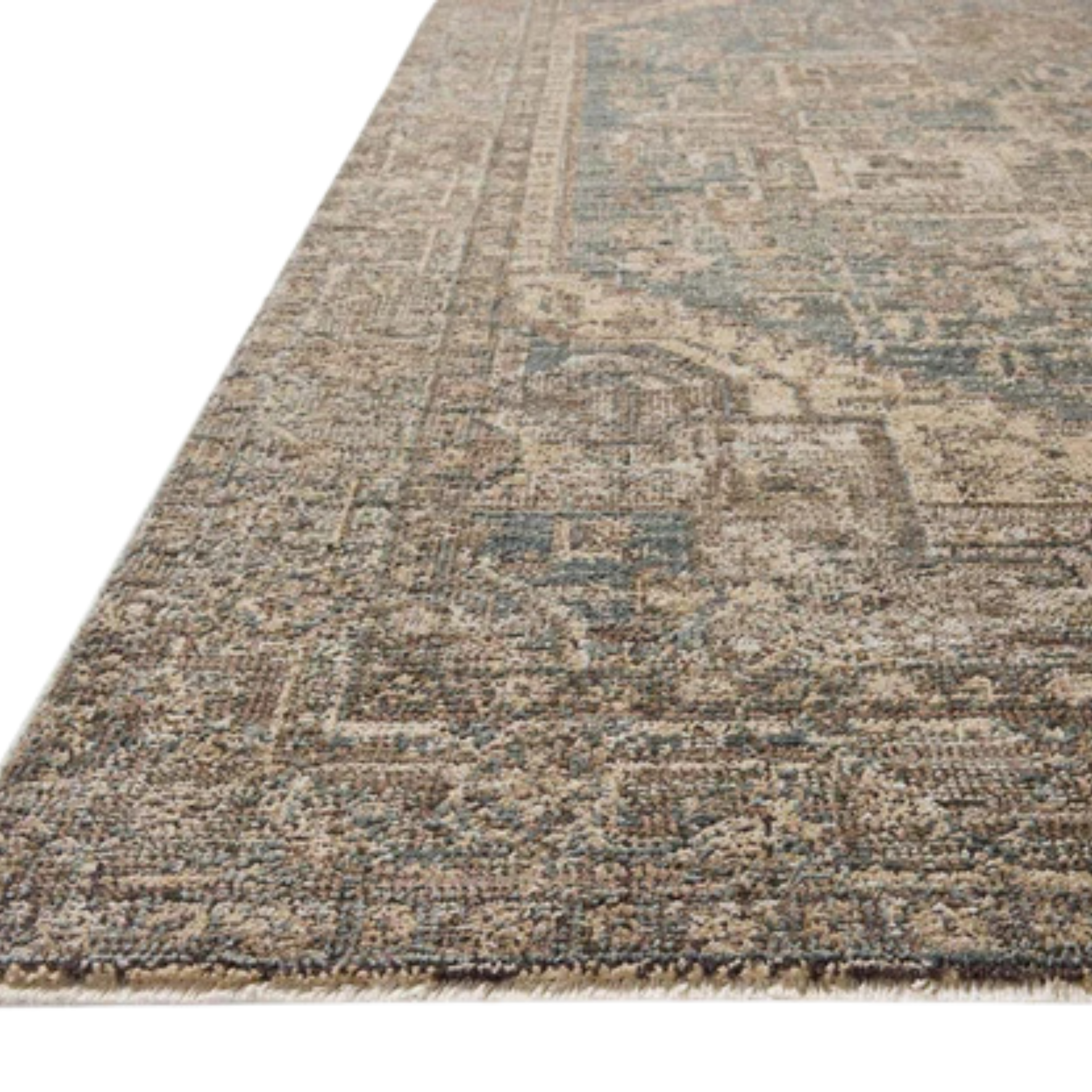 Tapis Perla, écorce bleue