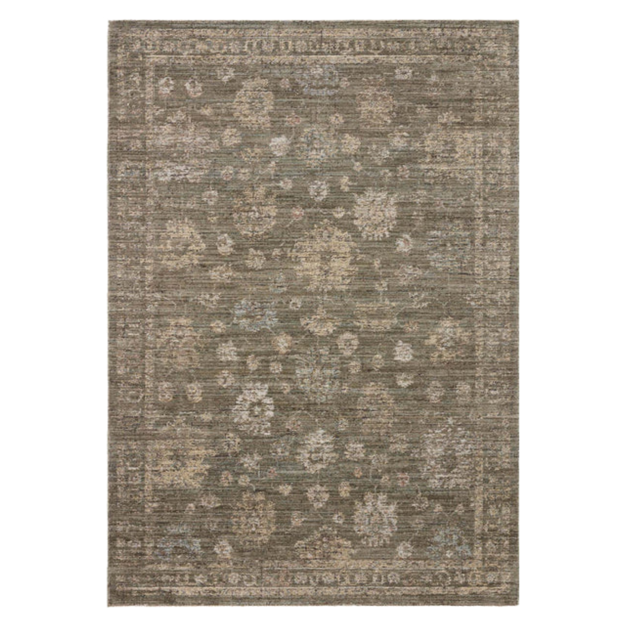 Tapis Perla, sable olive