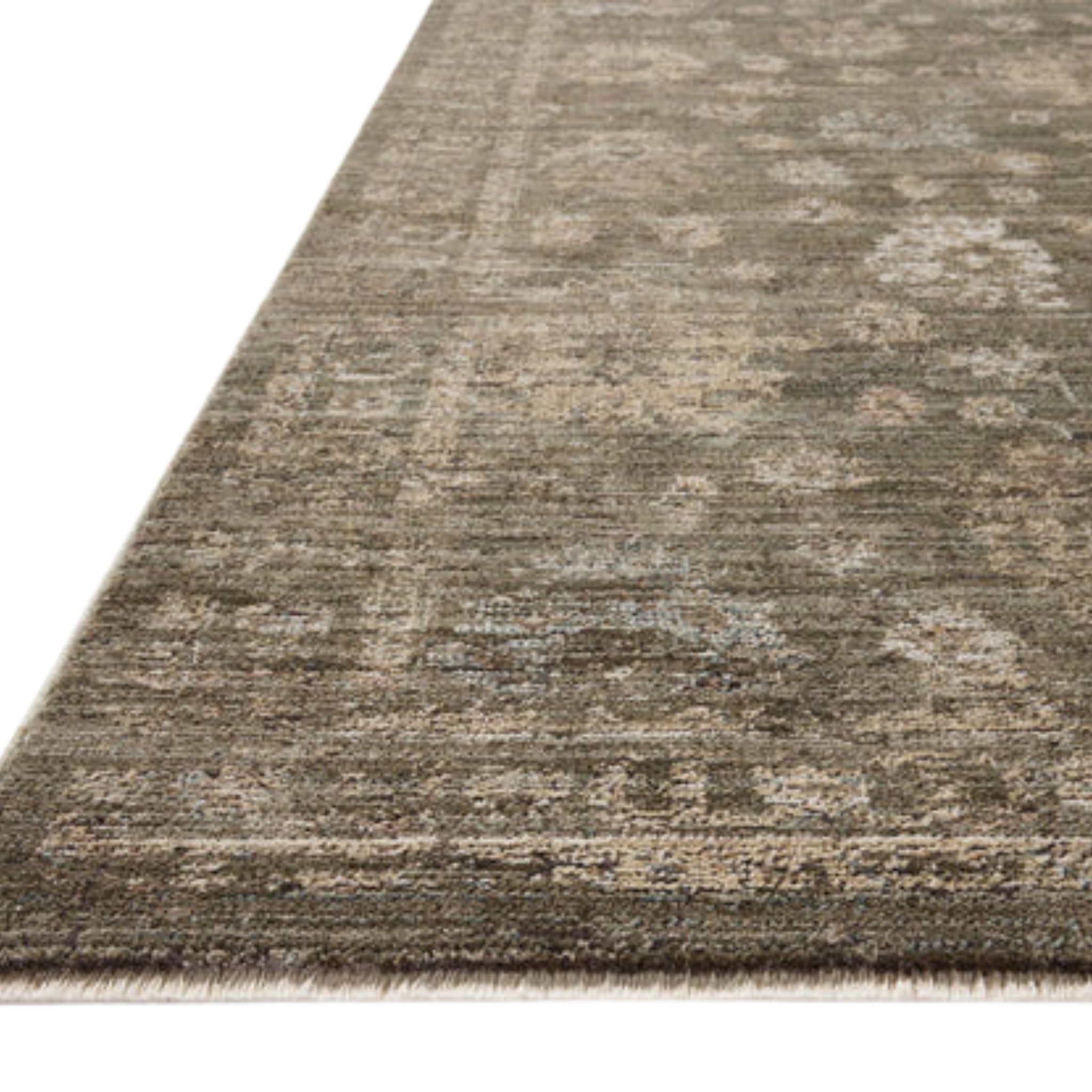 Tapis Perla, sable olive
