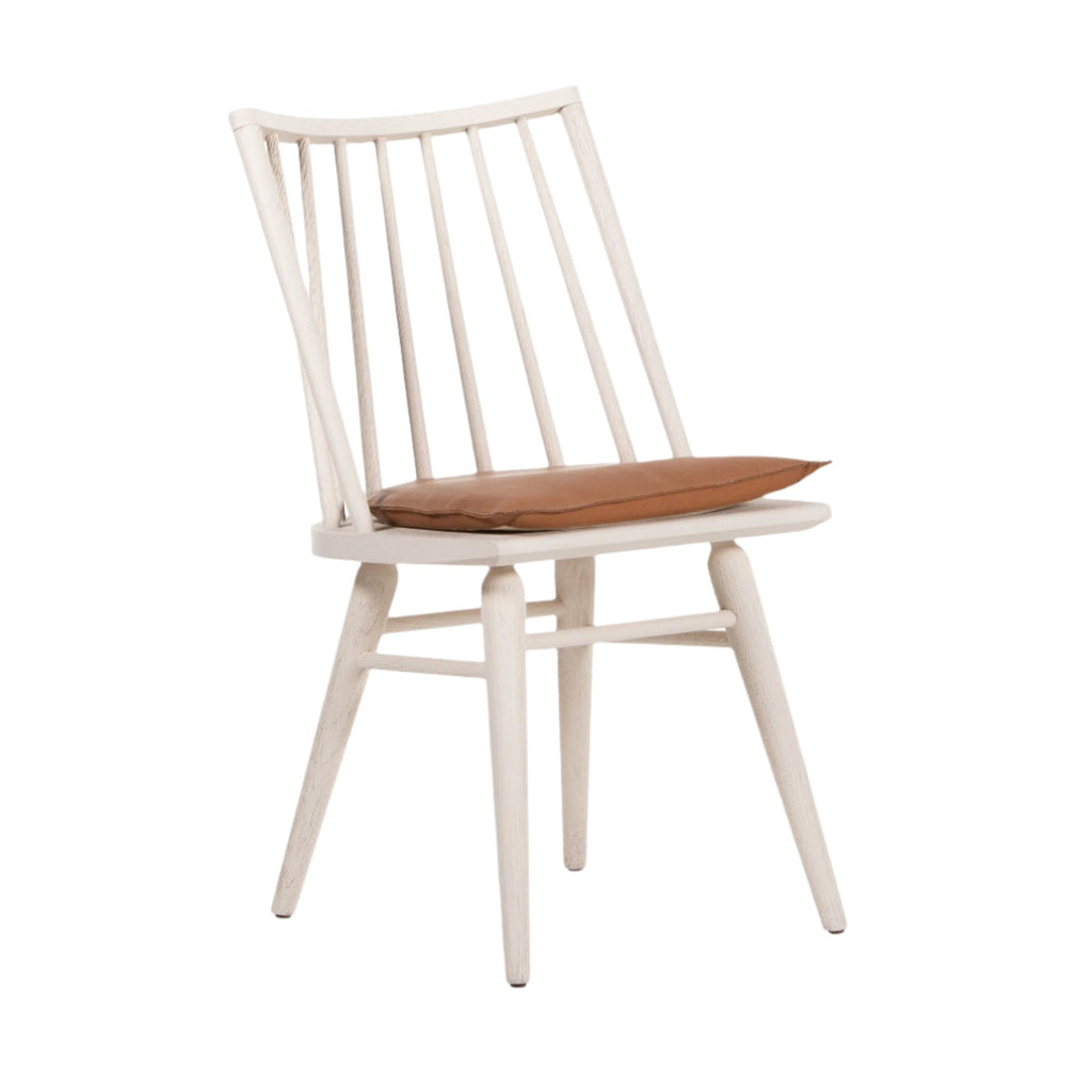 Chaise à fuseau avec coussin