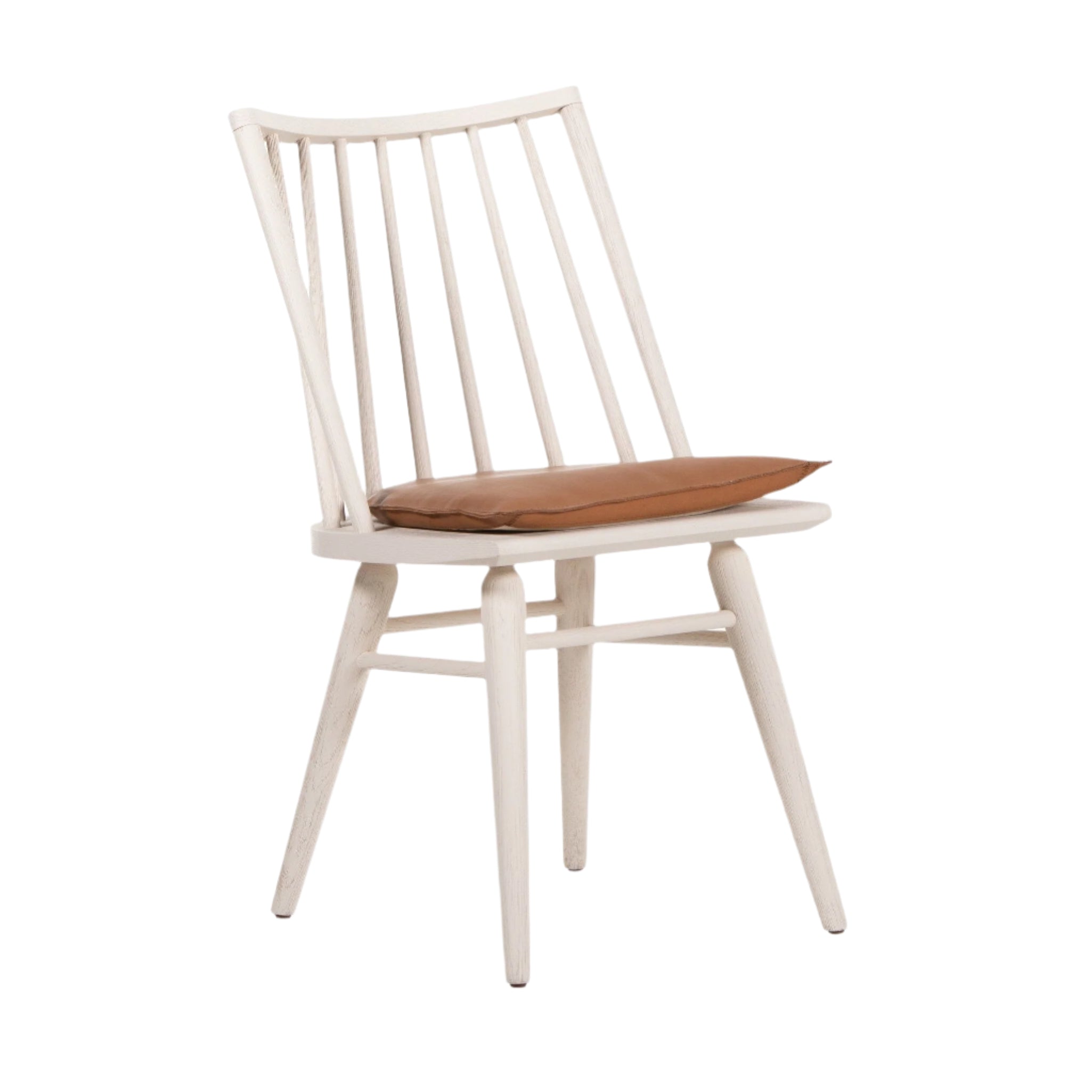 Chaise à fuseau avec coussin