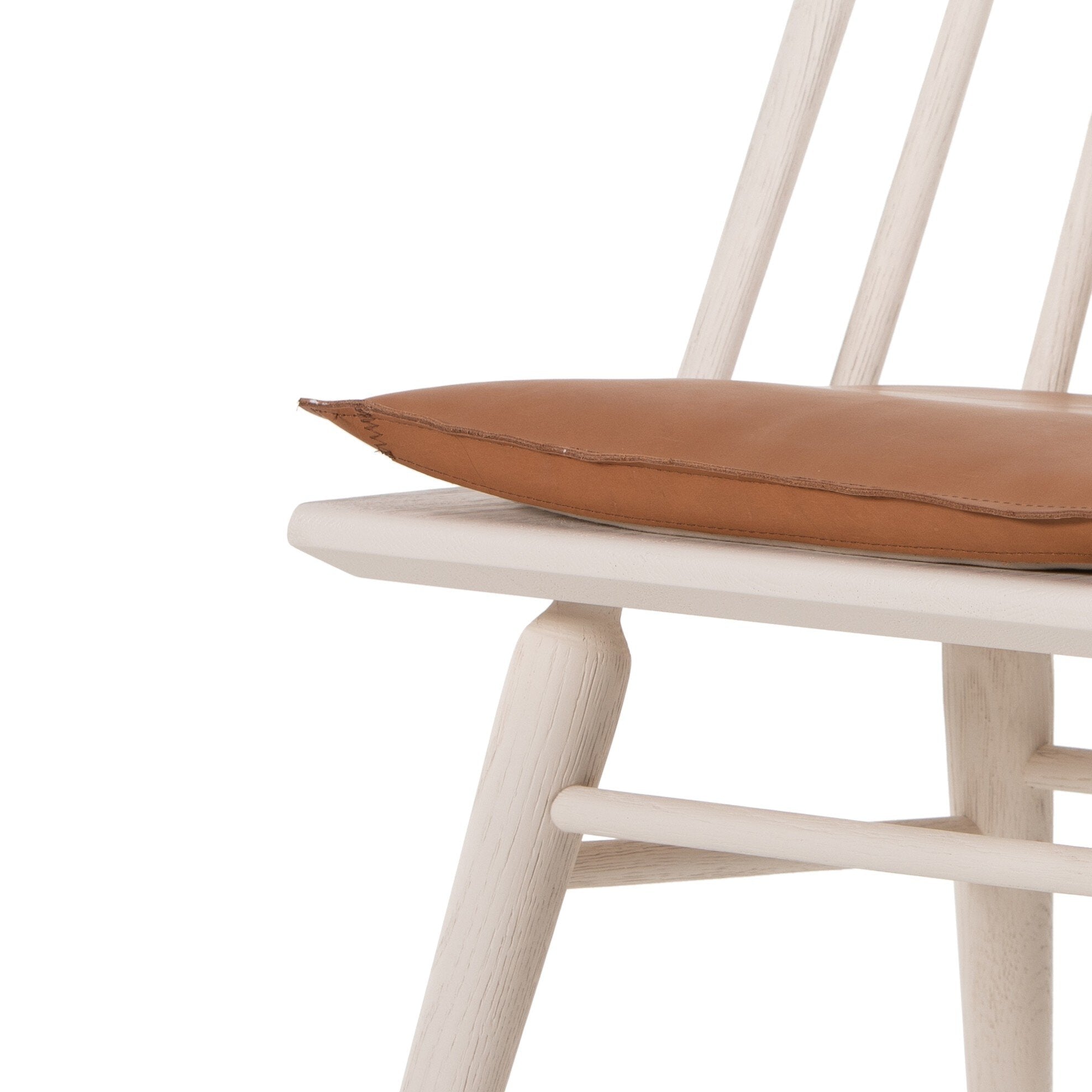 Chaise à fuseau avec coussin