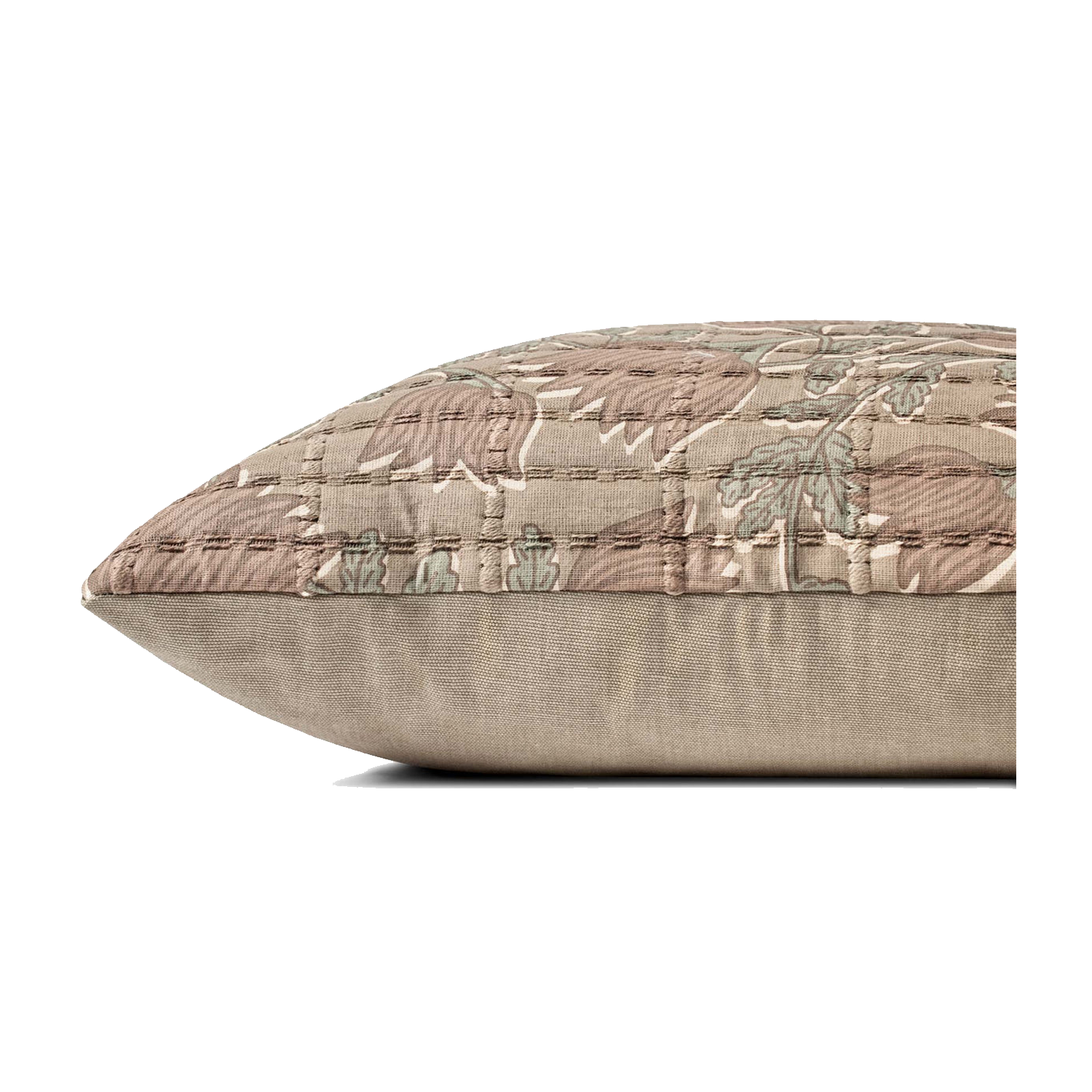 Oreiller Stoffer - Taupe / Rose