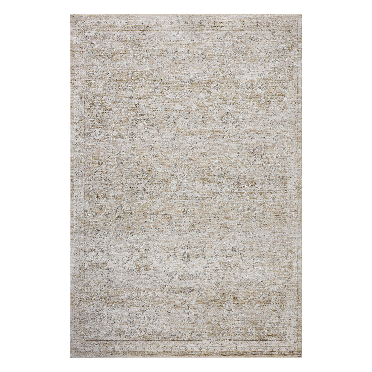 Tapis Tabi, ivoire / kaki