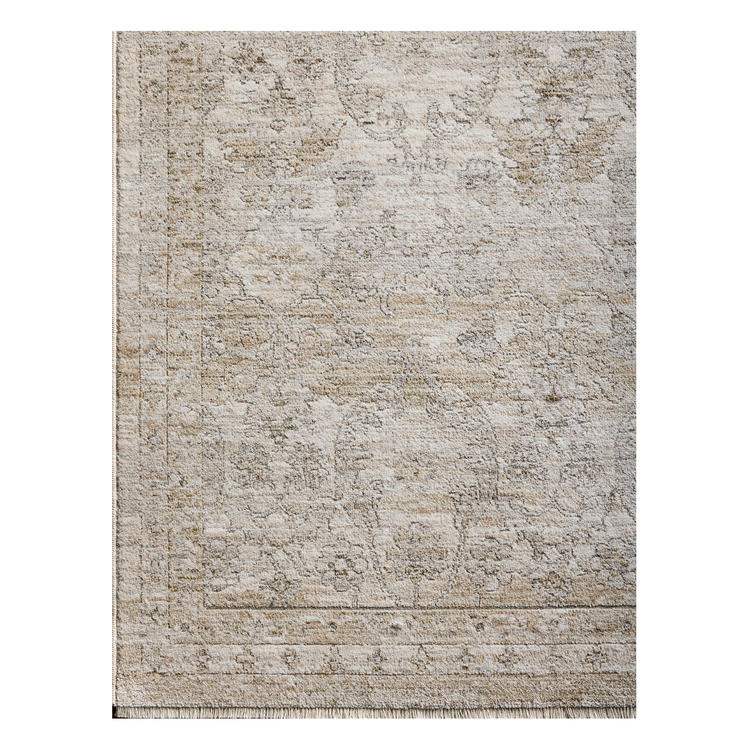Tapis Tabi, ivoire / kaki