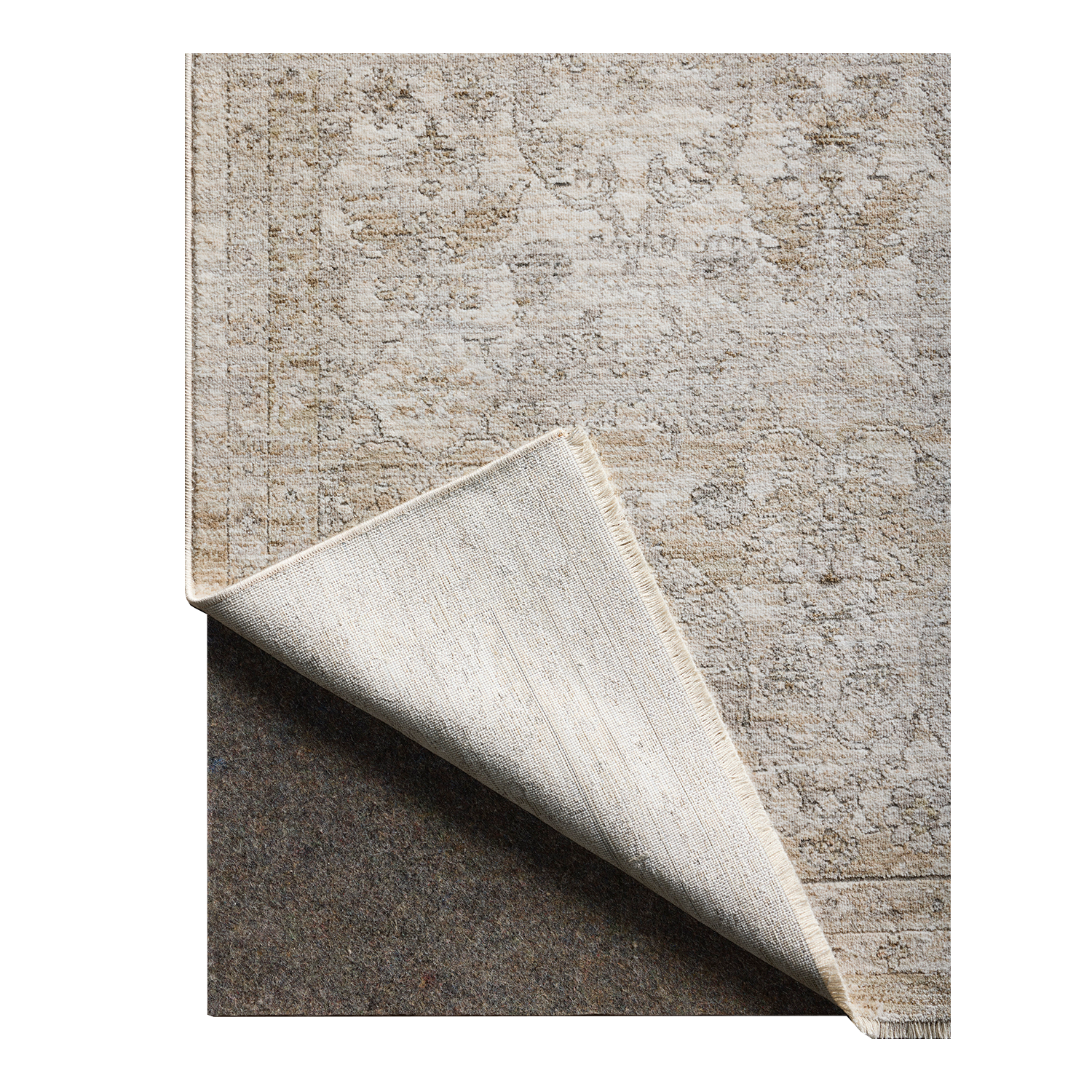 Tapis Tabi, ivoire / kaki