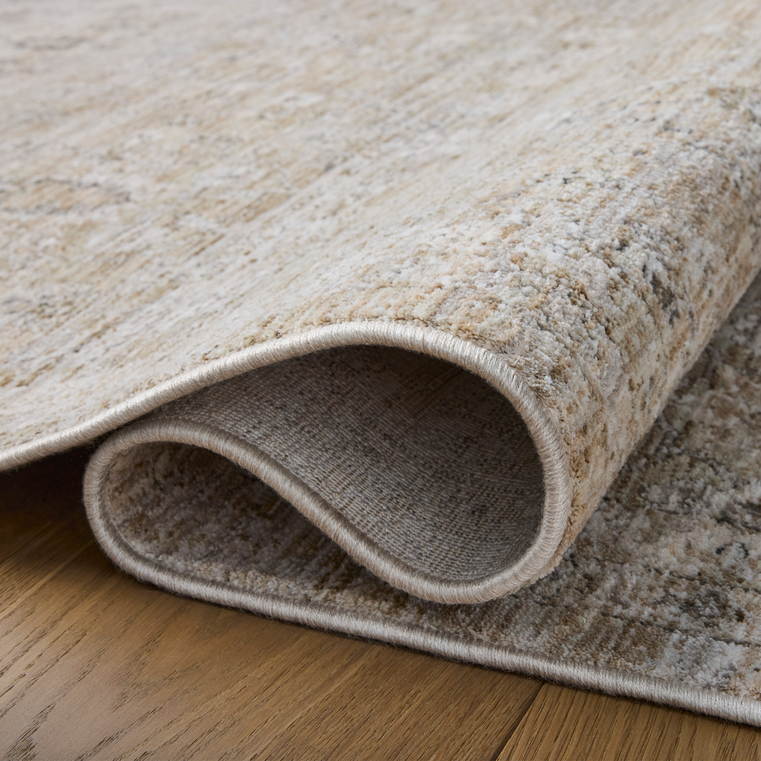 Tapis Tabi, ivoire / kaki