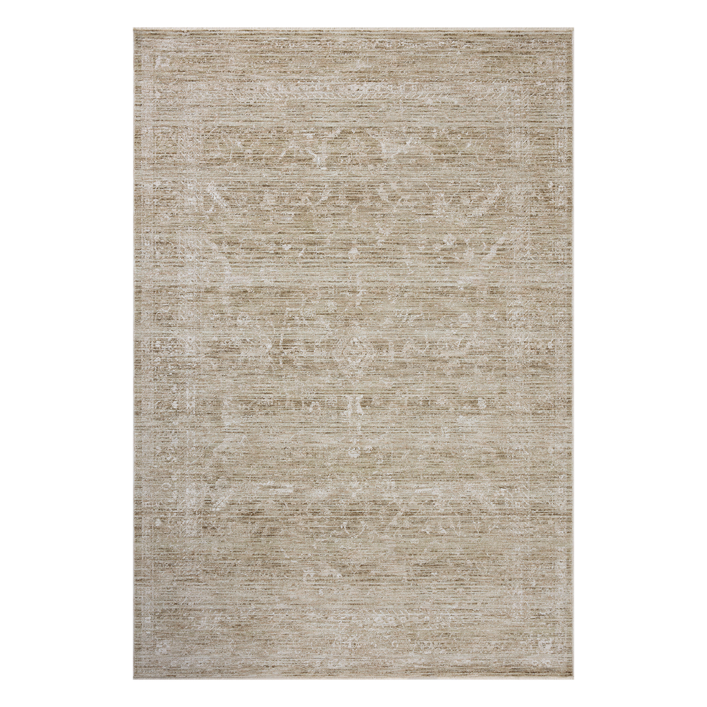 Tapis Tabi, sauge / ivoire