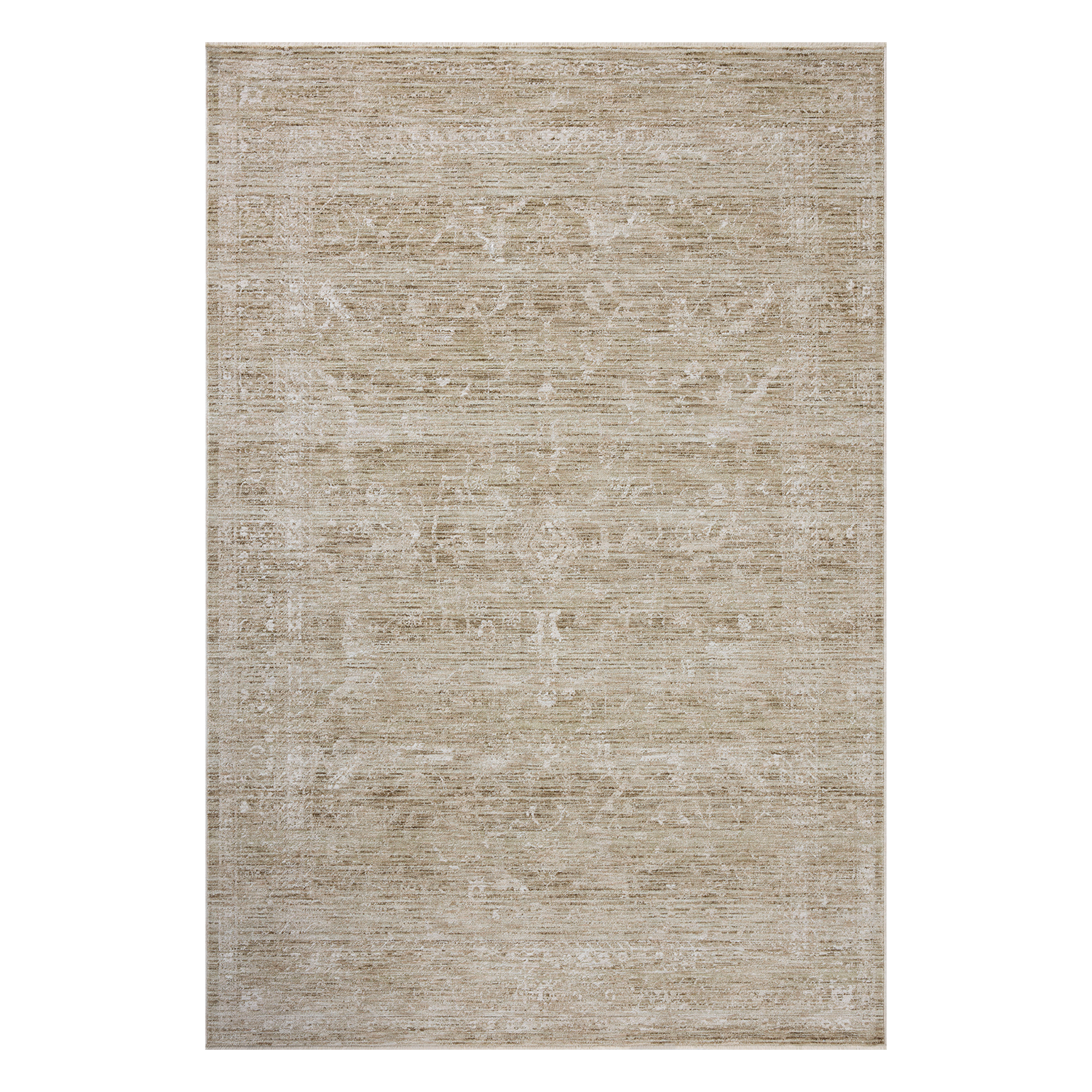 Tapis Tabi, sauge / ivoire