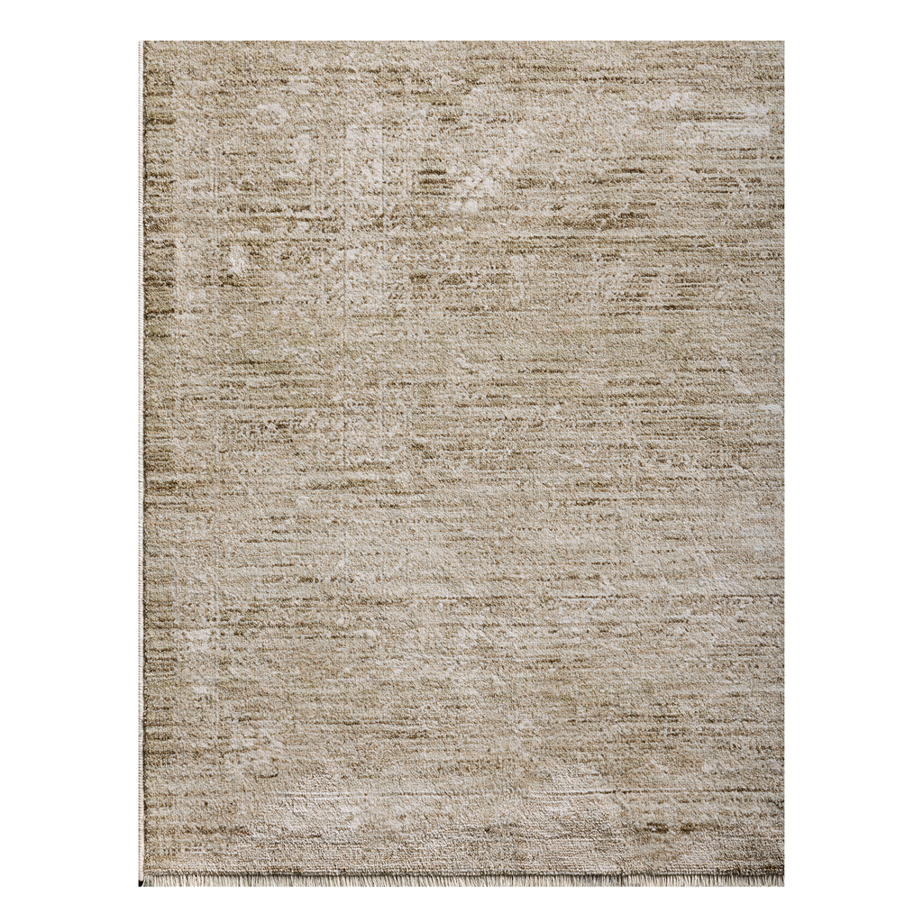 Tapis Tabi, sauge / ivoire