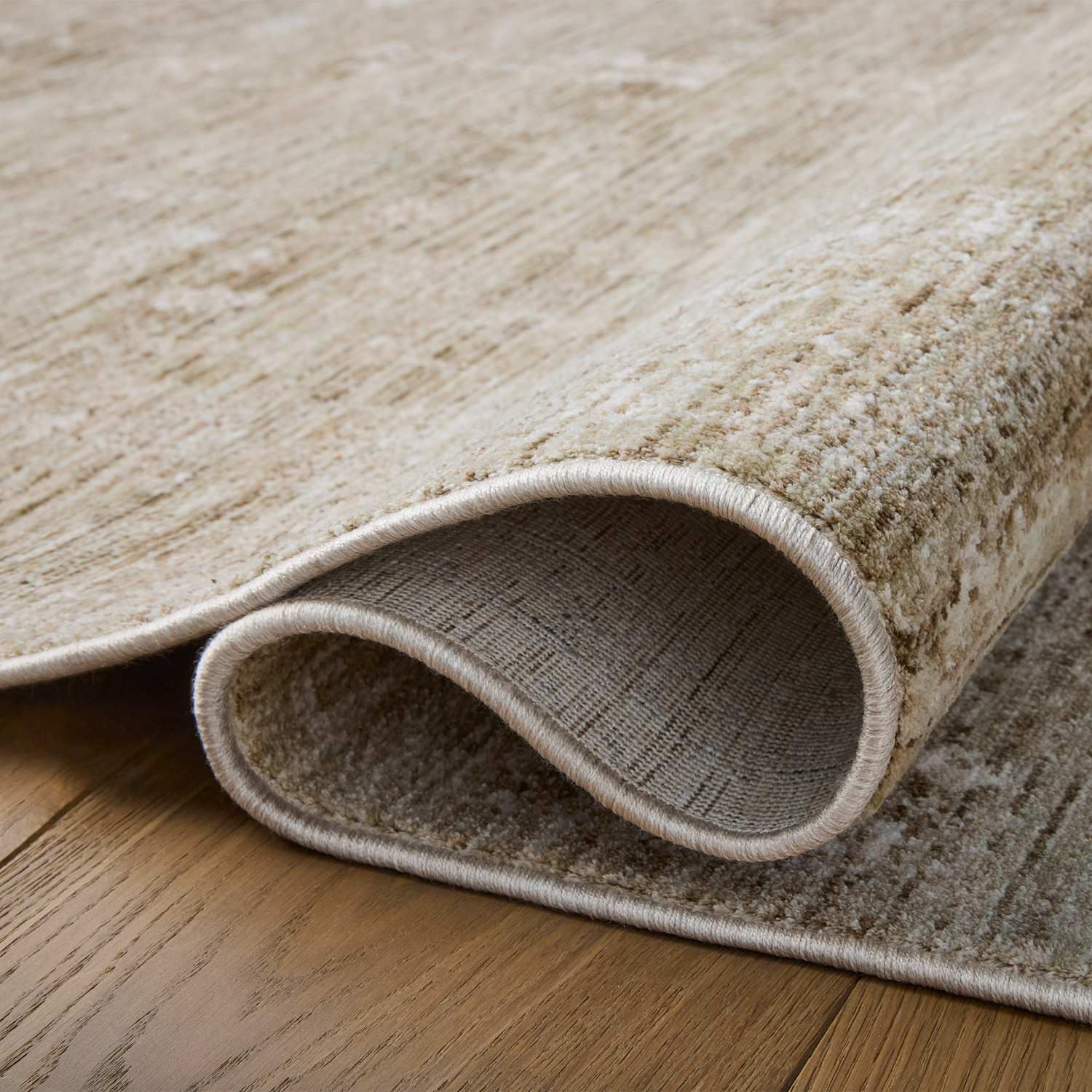 Tapis Tabi, sauge / ivoire