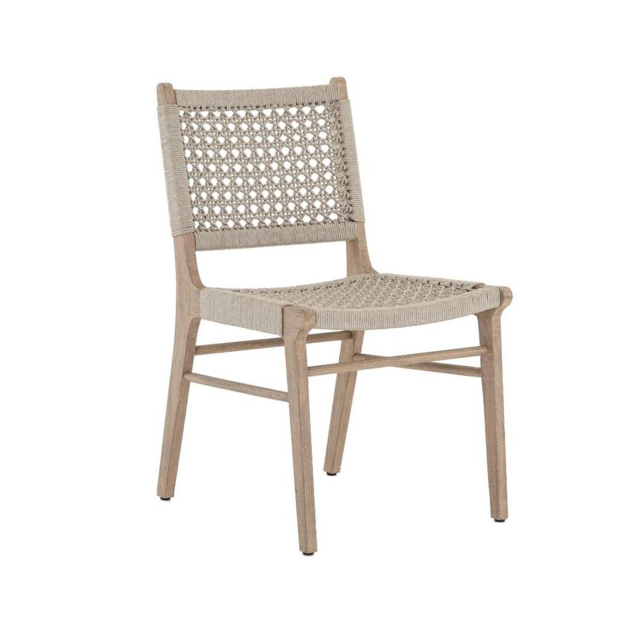 Chaise de salle à manger d'extérieur Delaney