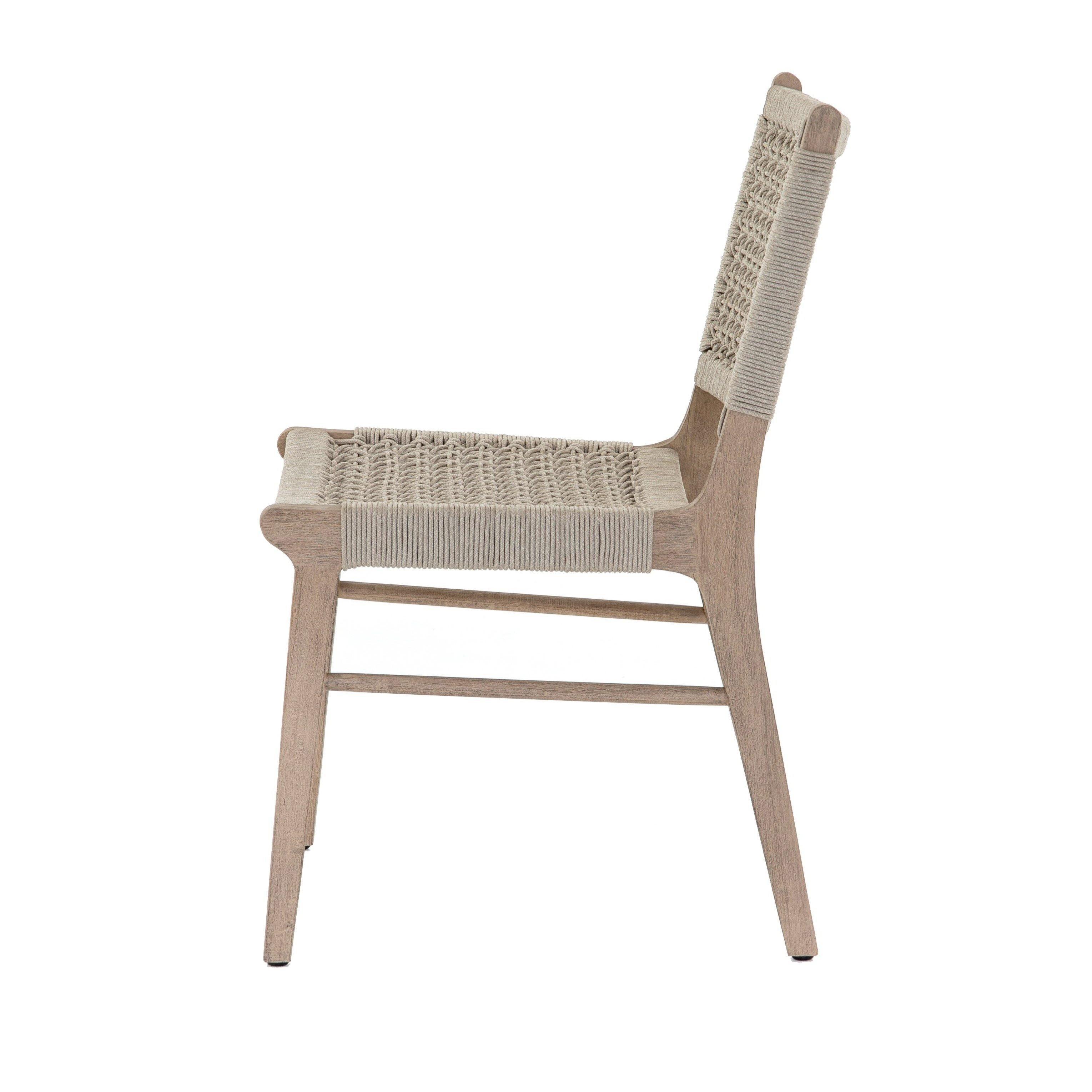 Chaise de salle à manger d'extérieur Delaney